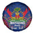 Personalised Haiti Independence Day Spare Tire Cover Ayiti 220th Anniversary With Dashiki Pattern - Wonder Print Shop