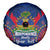 Personalised Haiti Independence Day Spare Tire Cover Ayiti 220th Anniversary With Dashiki Pattern - Wonder Print Shop