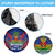 Personalised Haiti Independence Day Spare Tire Cover Ayiti 220th Anniversary With Dashiki Pattern - Wonder Print Shop