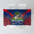 Personalised Haiti Independence Day Tablecloth Ayiti 220th Anniversary With Dashiki Pattern - Wonder Print Shop