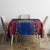 Personalised Haiti Independence Day Tablecloth Ayiti 220th Anniversary With Dashiki Pattern - Wonder Print Shop