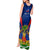 Personalised Haiti Independence Day Tank Maxi Dress Ayiti 220th Anniversary With Dashiki Pattern - Wonder Print Shop