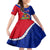 Personalised Haiti Independence Day Family Matching Off Shoulder Maxi Dress and Hawaiian Shirt Ayiti National Emblem With Polynesian Pattern - Wonder Print Shop