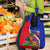 Personalised Haiti Independence Day Grocery Bag Ayiti National Emblem With Polynesian Pattern
