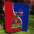 Personalised Haiti Independence Day Quilt Ayiti National Emblem With Polynesian Pattern - Wonder Print Shop