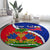 personalised-haiti-independence-day-round-carpet-ayiti-national-emblem-with-polynesian-pattern