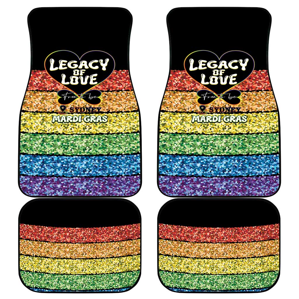 Free To Be Sydney Mardi Gras Car Mats Legacy Of Love