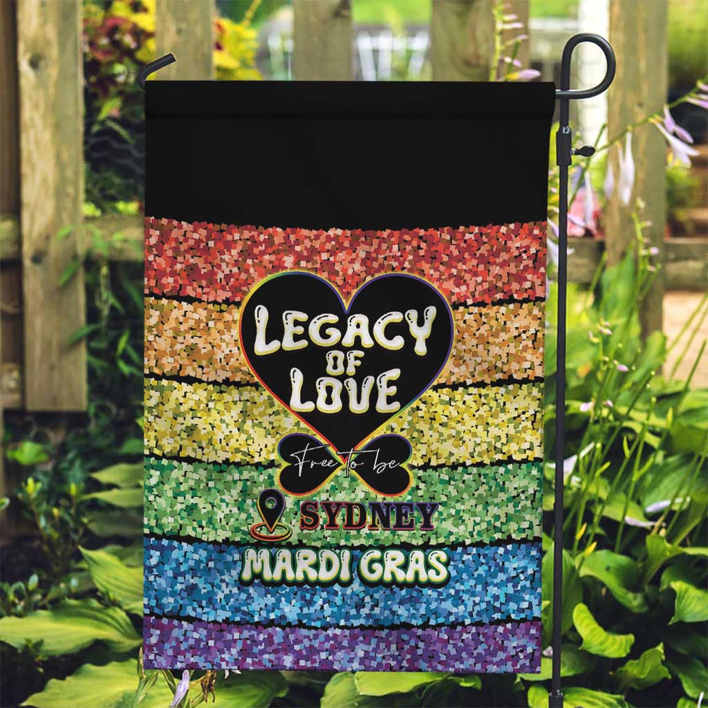 Free To Be Sydney Mardi Gras Garden Flag Legacy Of Love