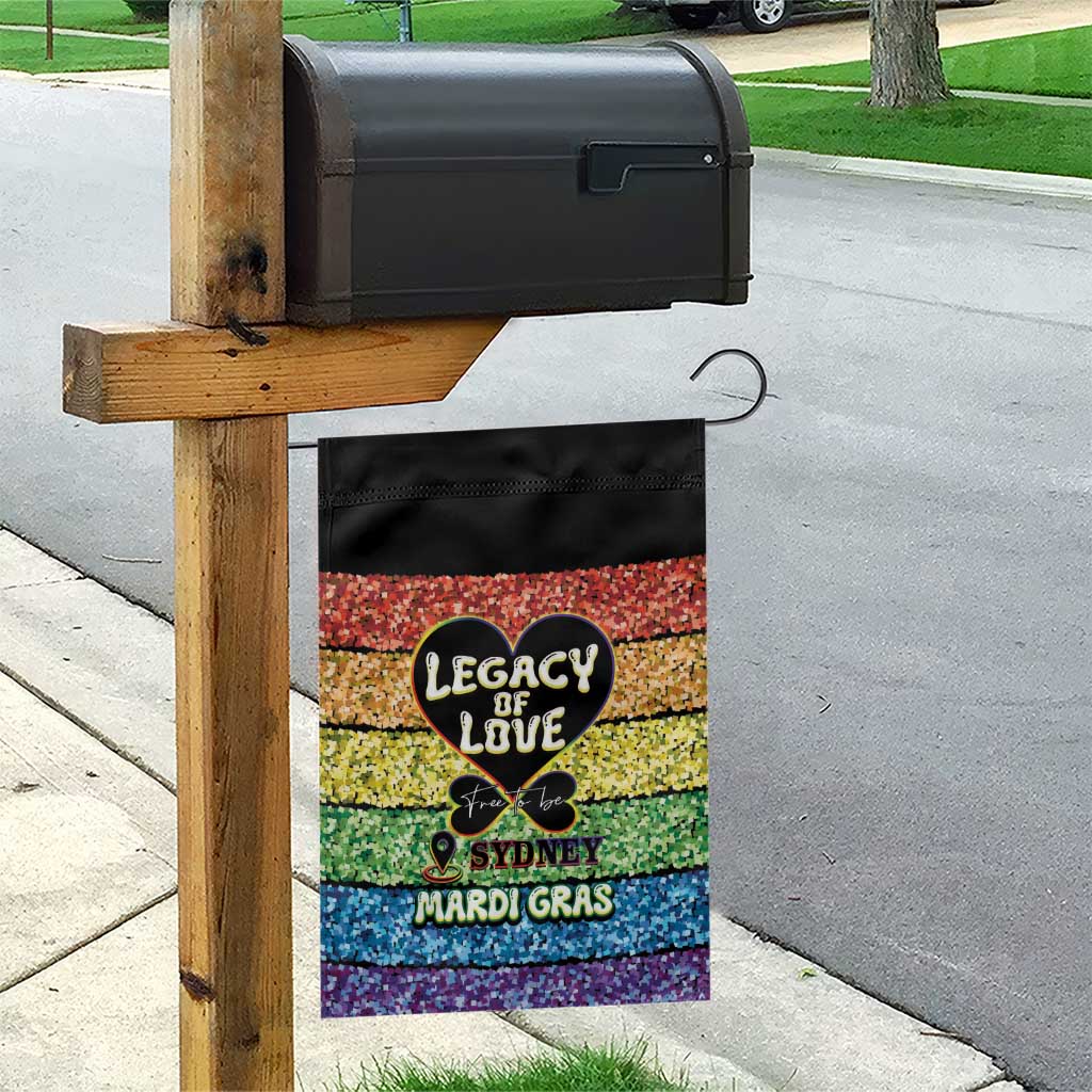 Free To Be Sydney Mardi Gras Garden Flag Legacy Of Love