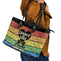 Free To Be Sydney Mardi Gras Leather Tote Bag Legacy Of Love