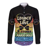 Free To Be Sydney Mardi Gras Long Sleeve Button Shirt Legacy Of Love