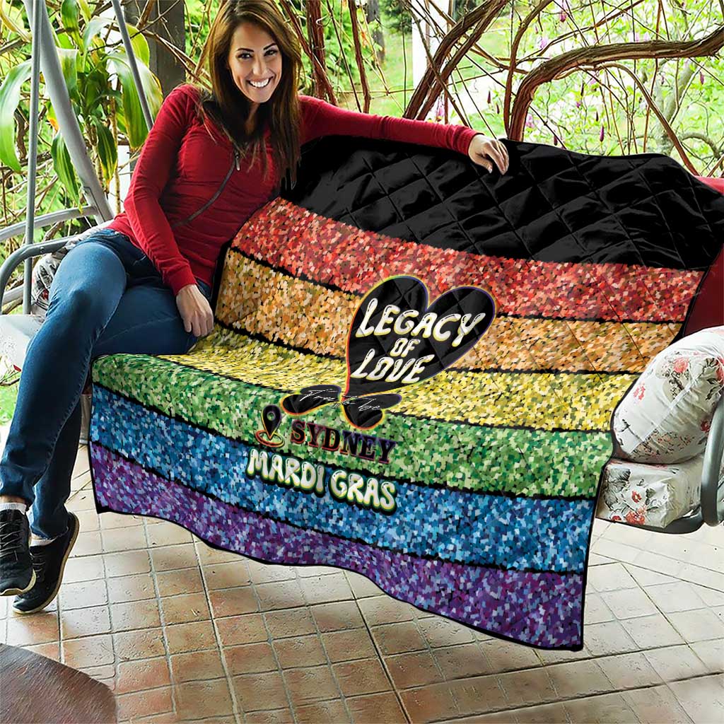 Free To Be Sydney Mardi Gras Quilt Legacy Of Love - Wonder Print Shop