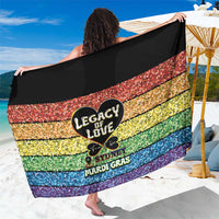 Free To Be Sydney Mardi Gras Sarong Legacy Of Love - Wonder Print Shop