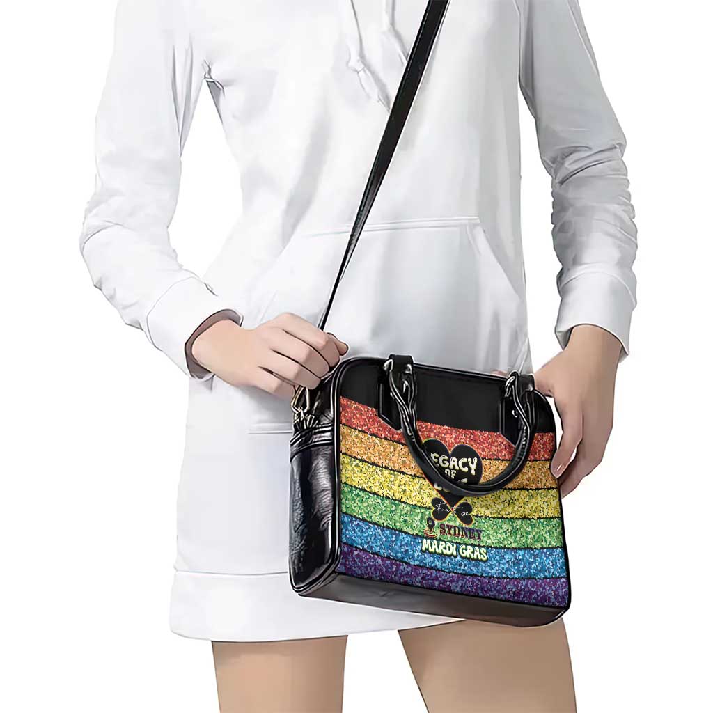 Free To Be Sydney Mardi Gras Shoulder Handbag Legacy Of Love - Wonder Print Shop
