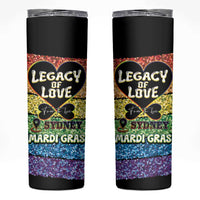 Free To Be Sydney Mardi Gras Skinny Tumbler Legacy Of Love - Wonder Print Shop