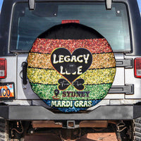 Free To Be Sydney Mardi Gras Spare Tire Cover Legacy Of Love - Wonder Print Shop