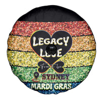 Free To Be Sydney Mardi Gras Spare Tire Cover Legacy Of Love - Wonder Print Shop