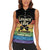Free To Be Sydney Mardi Gras Women Sleeveless Polo Shirt Legacy Of Love - Wonder Print Shop