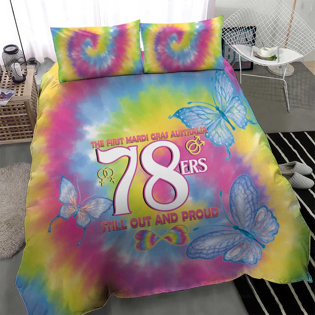 First Sydney Madri Gras Australia Bedding Set 78ers Still Out And Proud