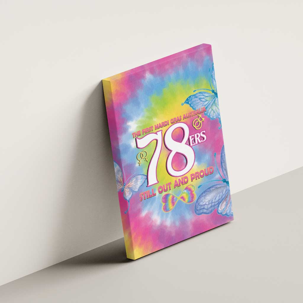 First Sydney Madri Gras Australia Canvas Wall Art 78ers Still Out And Proud