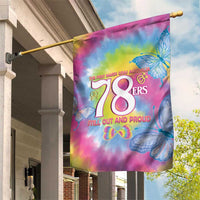 First Sydney Madri Gras Australia Garden Flag 78ers Still Out And Proud