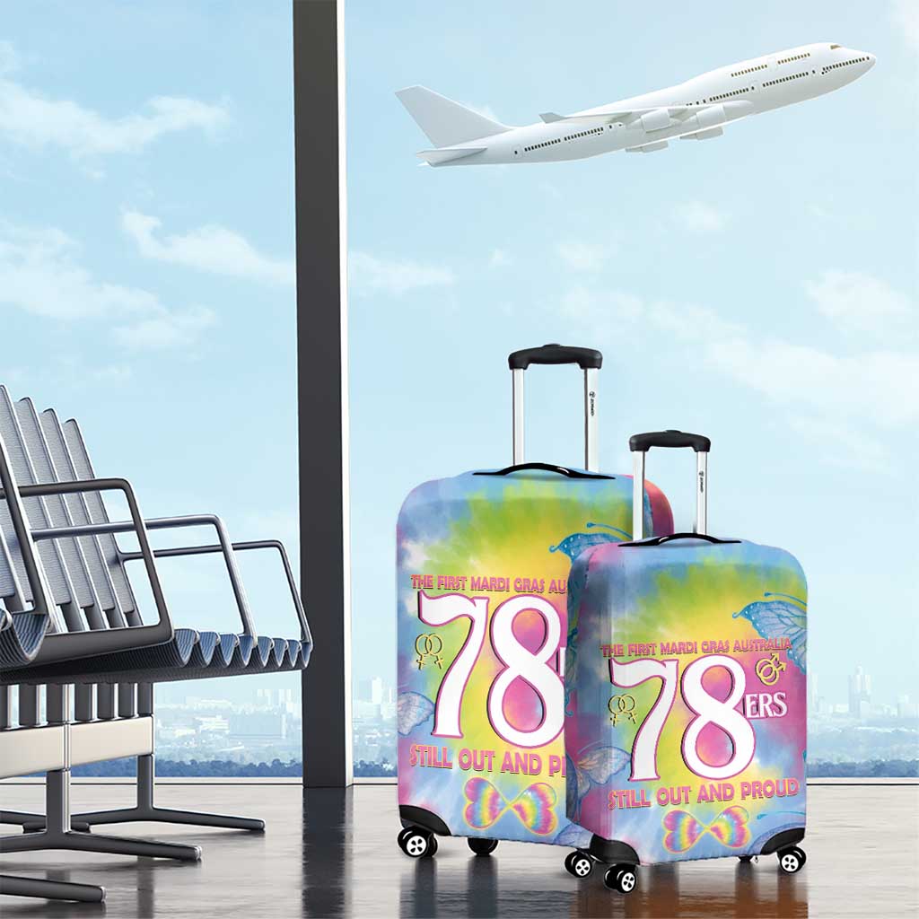 First Sydney Madri Gras Australia Luggage Cover 78ers Still Out And Proud
