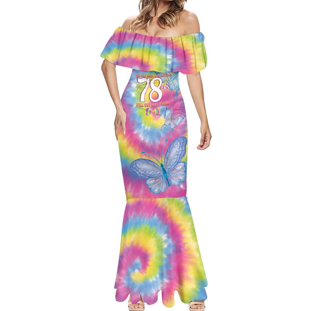 First Sydney Madri Gras Australia Mermaid Dress 78ers Still Out And Proud - Wonder Print Shop
