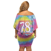 First Sydney Madri Gras Australia Off Shoulder Short Dress 78ers Still Out And Proud - Wonder Print Shop
