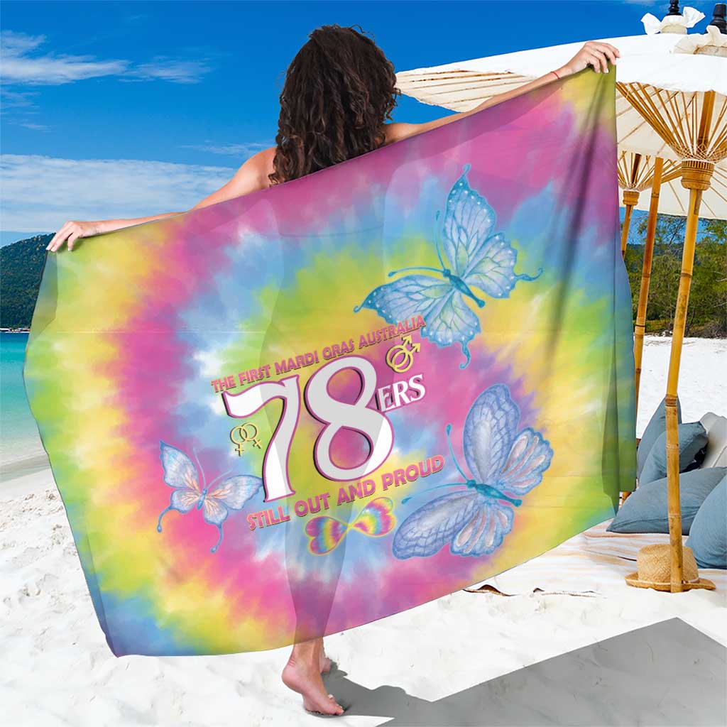 First Sydney Madri Gras Australia Sarong 78ers Still Out And Proud - Wonder Print Shop