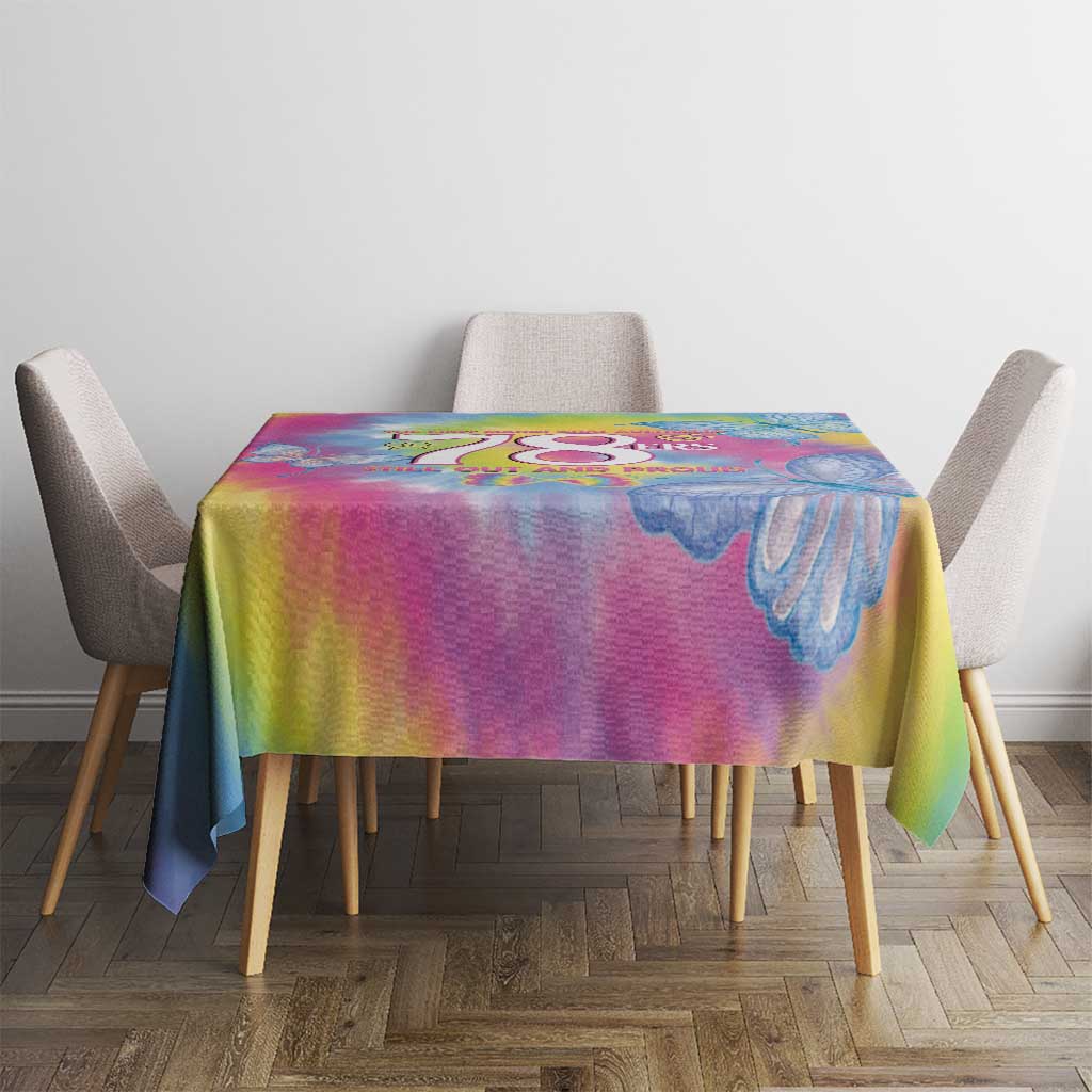 First Sydney Madri Gras Australia Tablecloth 78ers Still Out And Proud - Wonder Print Shop