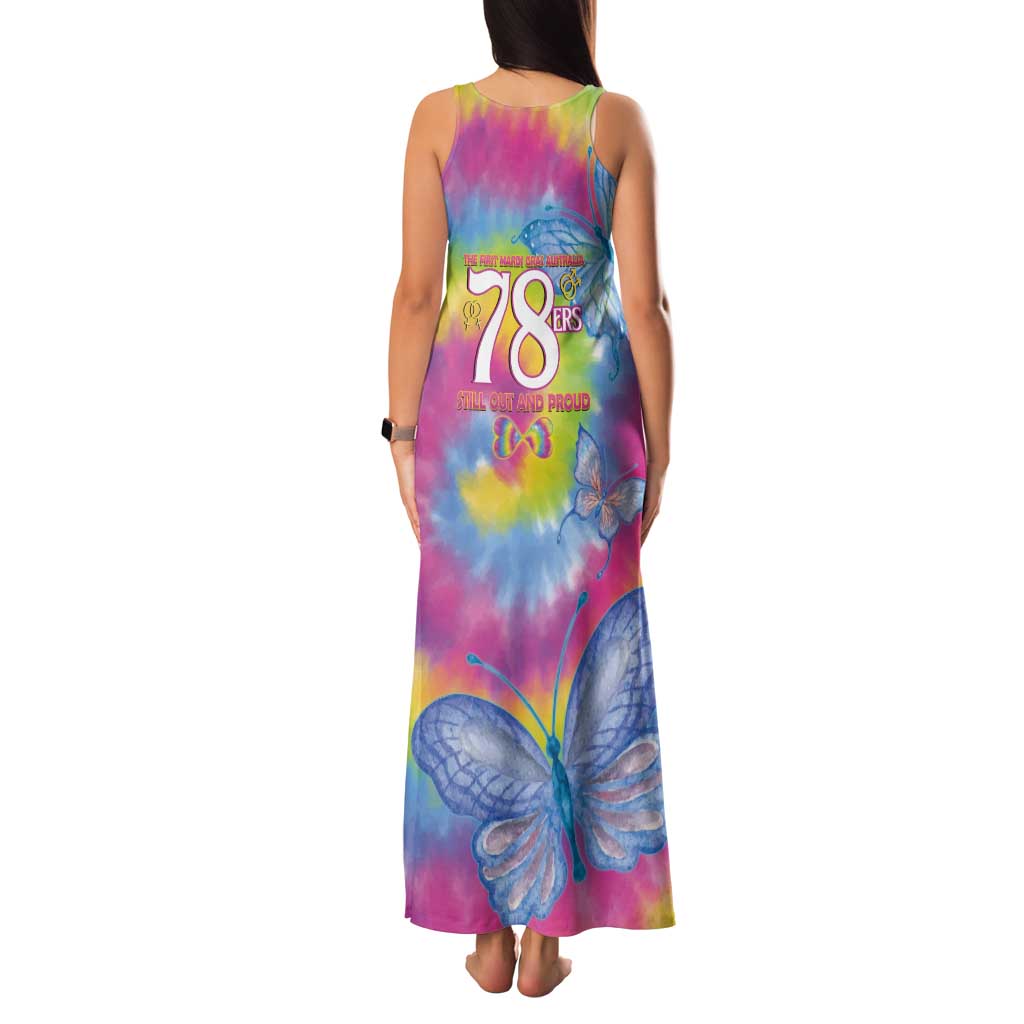 First Sydney Madri Gras Australia Tank Maxi Dress 78ers Still Out And Proud - Wonder Print Shop