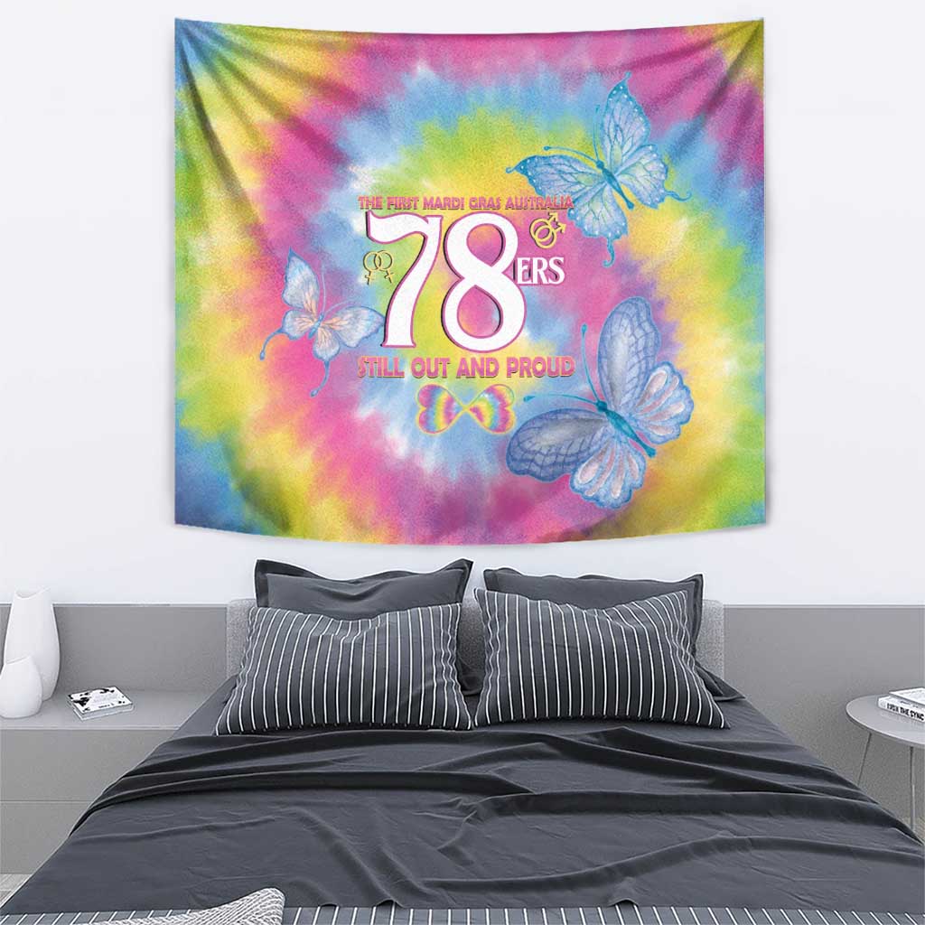 First Sydney Madri Gras Australia Tapestry 78ers Still Out And Proud - Wonder Print Shop