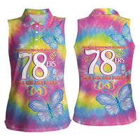 First Sydney Madri Gras Australia Women Sleeveless Polo Shirt 78ers Still Out And Proud - Wonder Print Shop