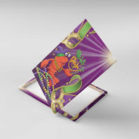 Mardi Gras 2025 Canvas Wall Art Funny Jester Lobster With Beads