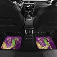 Mardi Gras 2025 Car Mats Funny Jester Lobster With Beads