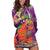 Mardi Gras 2025 Hoodie Dress Funny Jester Lobster With Beads