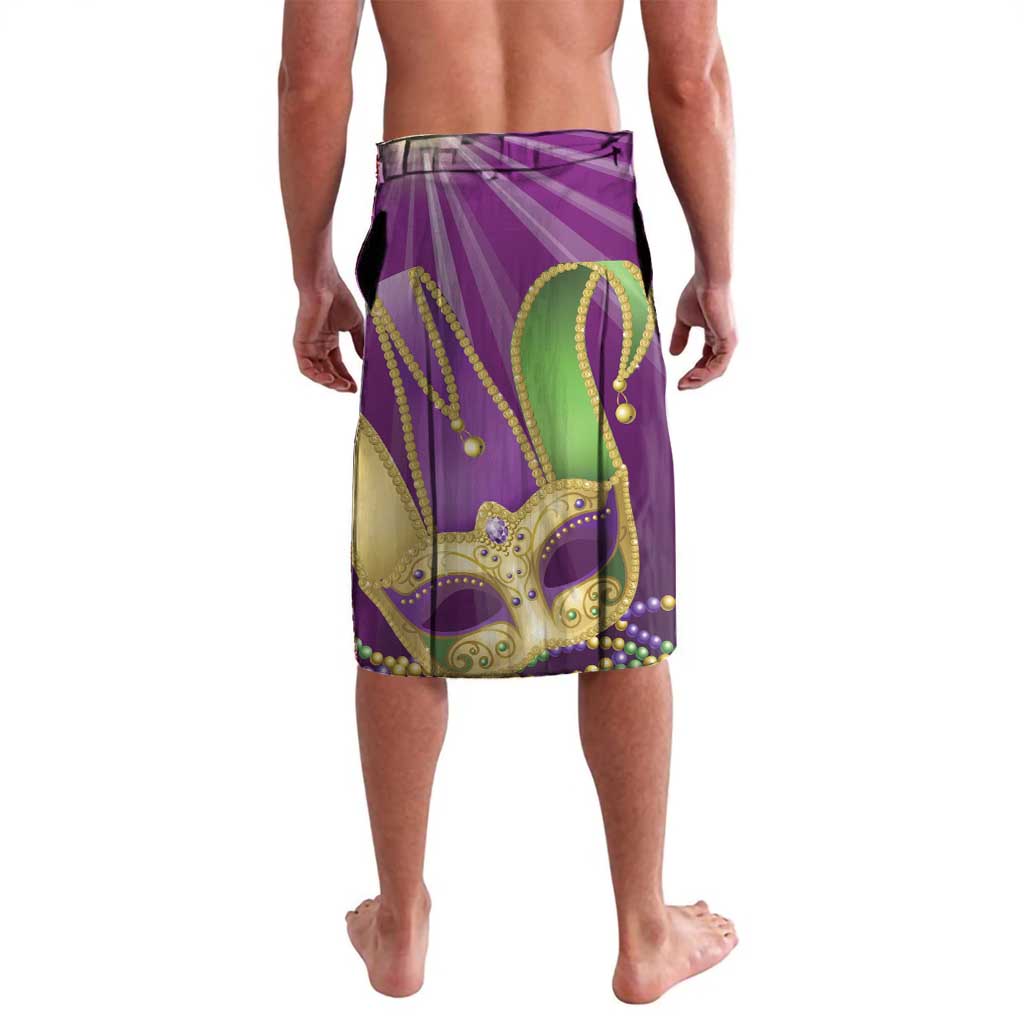Mardi Gras 2025 Lavalava Funny Jester Lobster With Beads