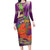 Mardi Gras 2025 Long Sleeve Bodycon Dress Funny Jester Lobster With Beads