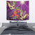 Mardi Gras 2025 Tapestry Funny Jester Lobster With Beads - Wonder Print Shop