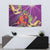 Mardi Gras 2025 Tapestry Funny Jester Lobster With Beads - Wonder Print Shop