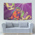 Mardi Gras 2025 Tapestry Funny Jester Lobster With Beads - Wonder Print Shop