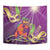 Mardi Gras 2025 Tapestry Funny Jester Lobster With Beads - Wonder Print Shop