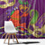 Mardi Gras 2025 Window Curtain Funny Jester Lobster With Beads - Wonder Print Shop