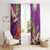 Mardi Gras 2025 Window Curtain Funny Jester Lobster With Beads - Wonder Print Shop