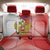 Custom Russia Volleyball Back Car Seat Cover Reds Caesar Land Dynamic Style