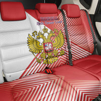 Custom Russia Volleyball Back Car Seat Cover Reds Caesar Land Dynamic Style