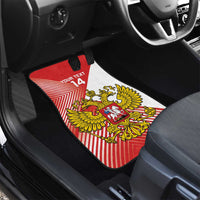 Custom Russia Volleyball Car Mats Reds Caesar Land Dynamic Style