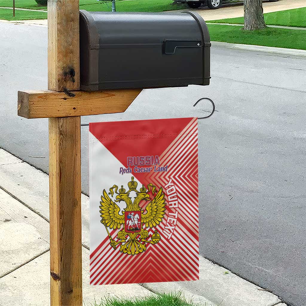 Custom Russia Volleyball Garden Flag Reds Caesar Land Dynamic Style
