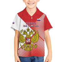 Custom Russia Volleyball Hawaiian Shirt Reds Caesar Land Dynamic Style
