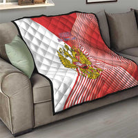 Custom Russia Volleyball Quilt Reds Caesar Land Dynamic Style